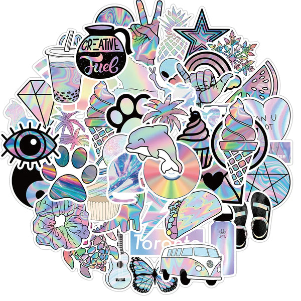 Cartoon VSCO Girl Stickers DIY Watercolor Scrapbook Decoration