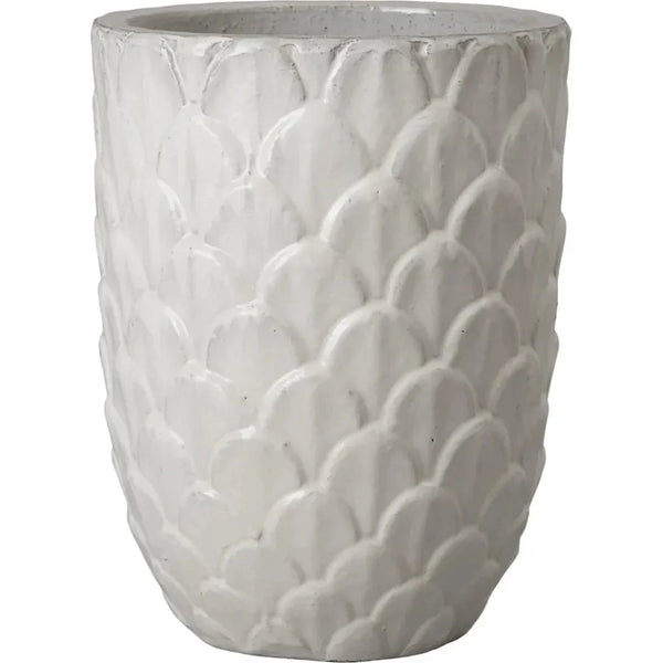 Pinecone Ceramic Planter